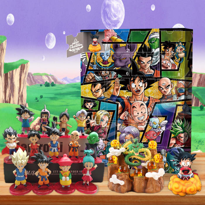 2024 Dragon Ball Advent Calendar -- The One With 24 Little Doors