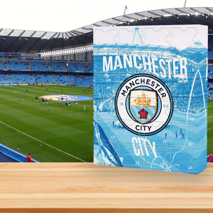 2024 Manchester City F.C. Advent Calendar -- The One With 24 Little Doors