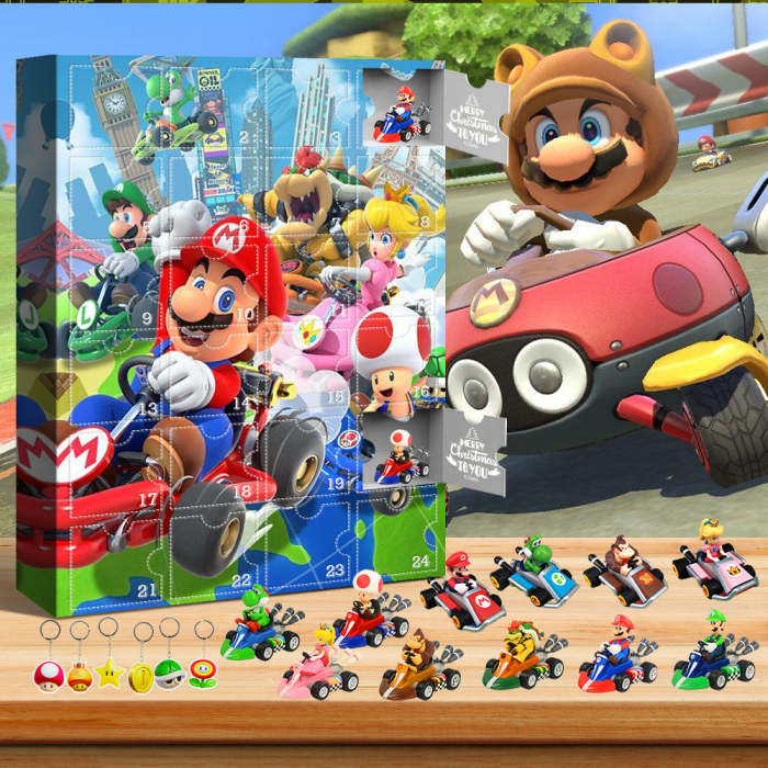 Mario Kart Advent Calendar -- The One With 24 Little Doors