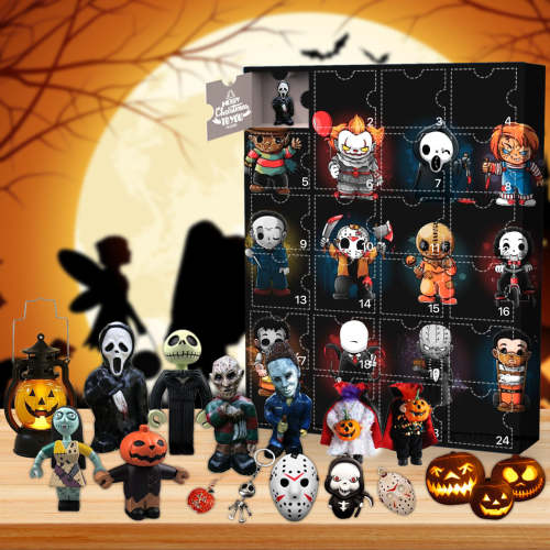 Halloween Advent Calendar -- The One With 24 Little Doors