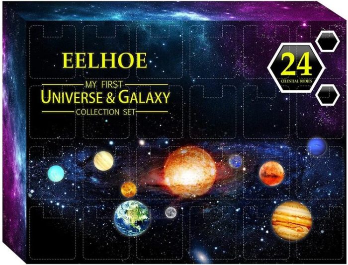 Universe Galaxy Christmas Advent Calendar -- The One With 24 Little Doors