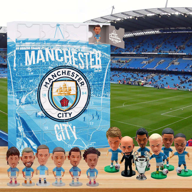 2024 Manchester City F.C. Advent Calendar -- The One With 24 Little Doors