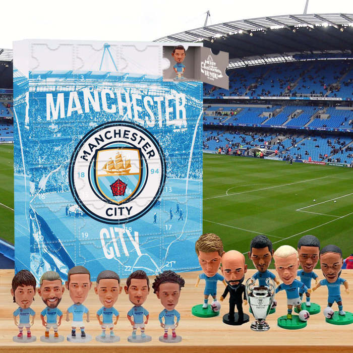 2024 Manchester City F.C. Advent Calendar -- The One With 24 Little Doors