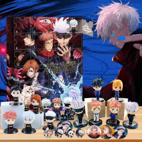 2024 Jujutsu Kaisen Advent Calendar -- The One With 24 Little Doors