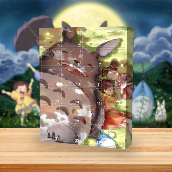 My Neighbor Totoro Advent Calendar -- The One With 24 Little Doors