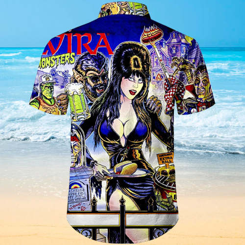 Elvira Pinball |Unisex Hawaiian Shirt
