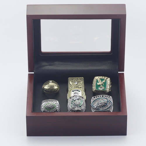 NFL Philadelphia Eagles Championship Ring Set of 7