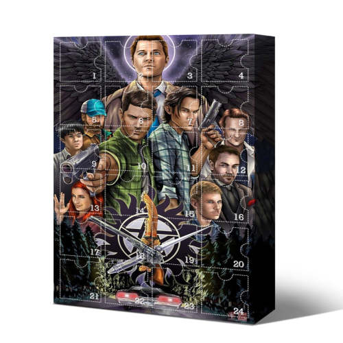Supernatural Advent Calendar -- The One With 24 Little Doors