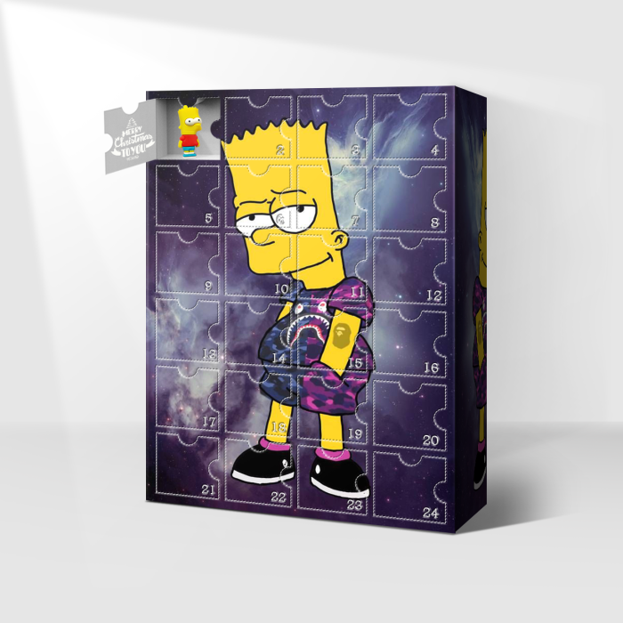 The Simpsons Advent Calendar -- The One With 24 Little Doors