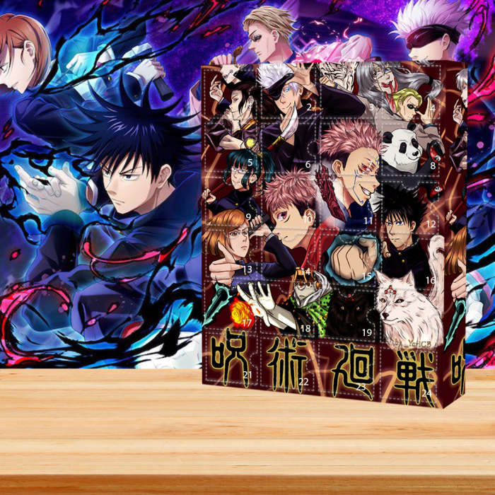 2025 Jujutsu Kaisen Advent Calendar -- The One With 24 Little Doors