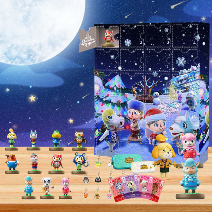2024 Animal Crossing Advent Calendar -- The One With 24 Little Doors
