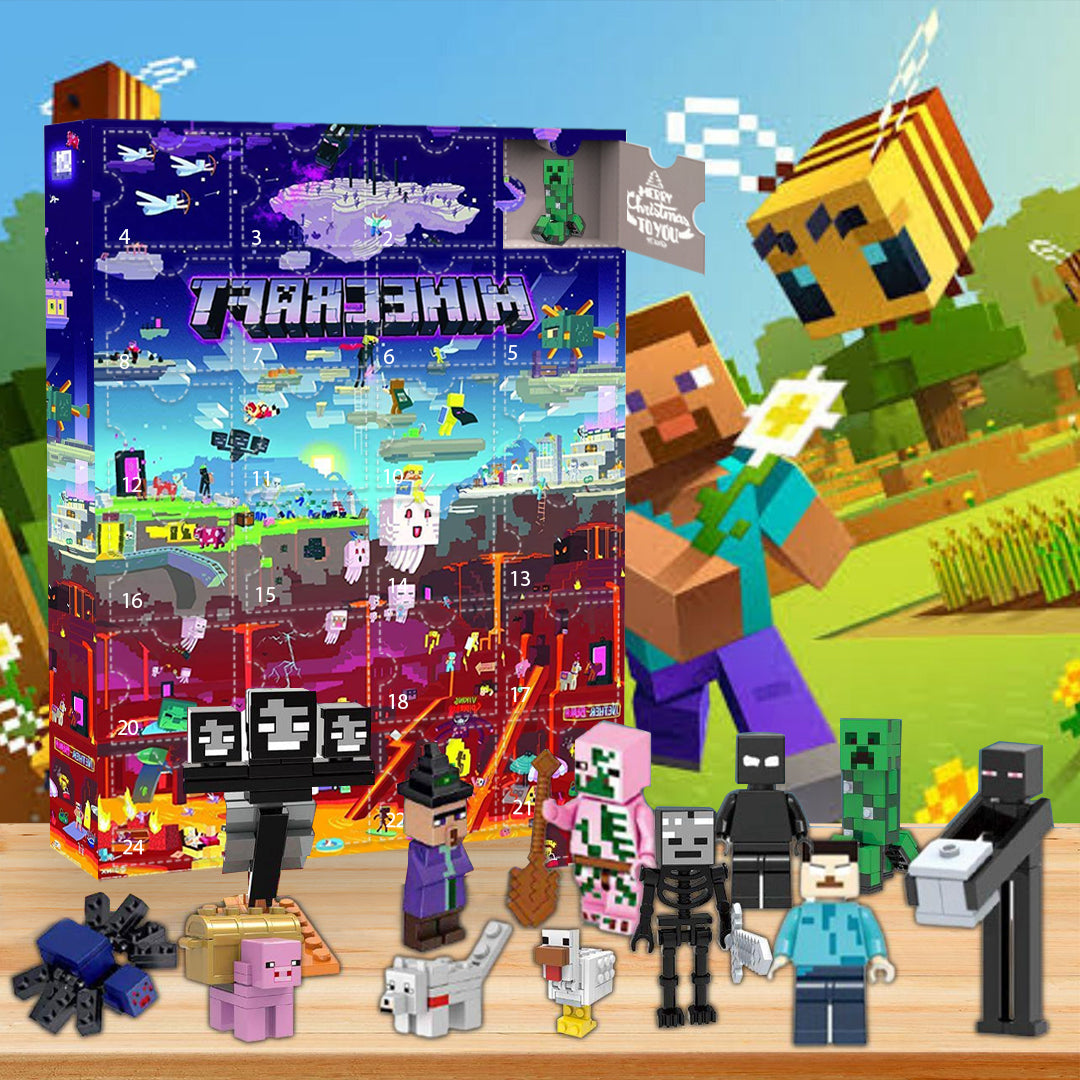 2025 Minecraft Advent Calendar The One With 24 Little Doors