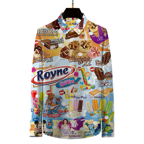 Oh, those old summers, those old ice creams | Long Sleeve Shirt#009