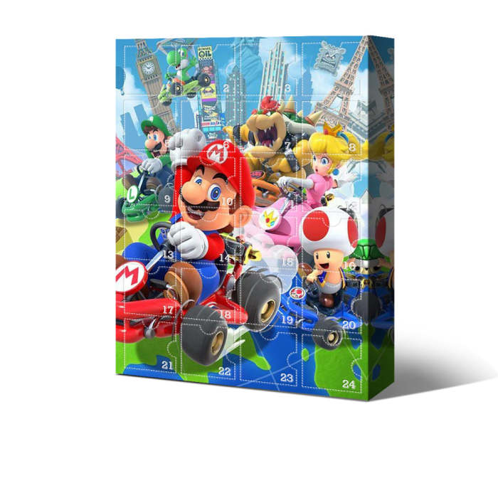 Mario Kart Advent Calendar -- The One With 24 Little Doors