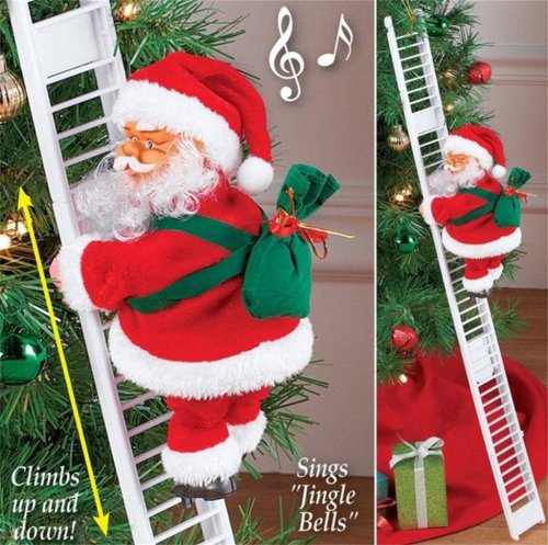 🔥Hot Sale—Santa Claus climbing a ladder