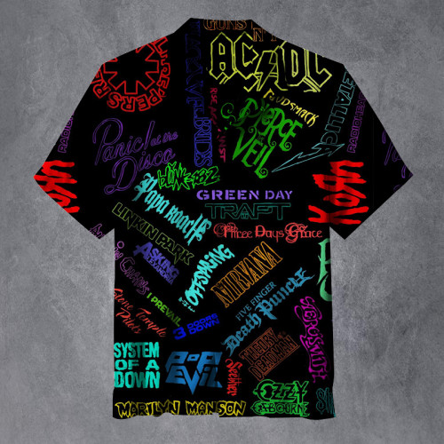 Rock Band |Unisex Hawaiian Shirt