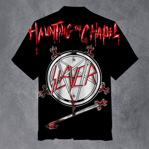 Slayer - Haunting the Chapel |Unisex Hawaiian Shirt