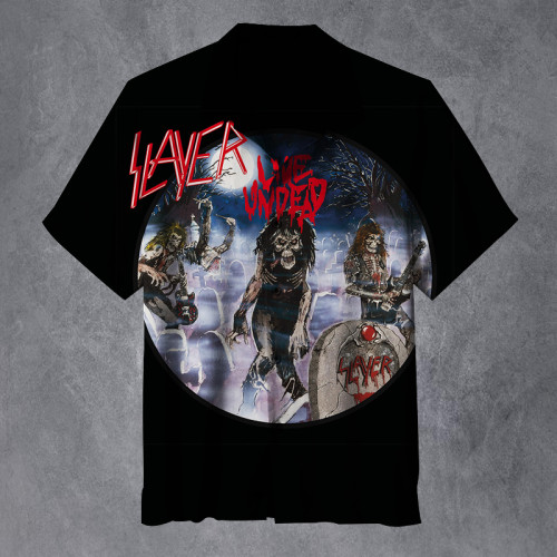 Slayer - Live Undead |Unisex Hawaiian Shirt