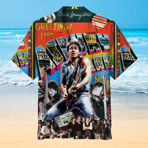 Bruce Frederick Joseph Springsteen|Unisex Hawaiian Shirt