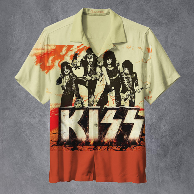 KISS Band |Unisex Hawaiian Shirt
