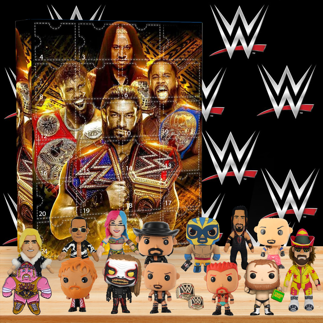 2024 WWE Advent Calendar The One With 24 Little Doors