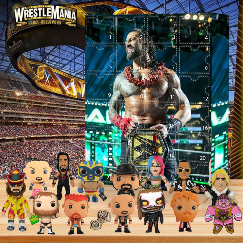 2024 WWE Advent Calendar -- The One With 24 Little Doors