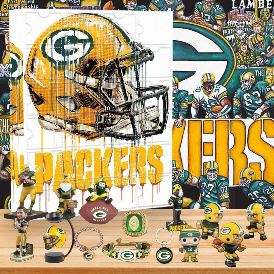 Green Bay Packers Advent Calendar The One With 24 Little Doors
