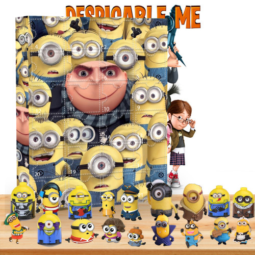 Minions Advent Calendar -- The One With 24 Little Doors