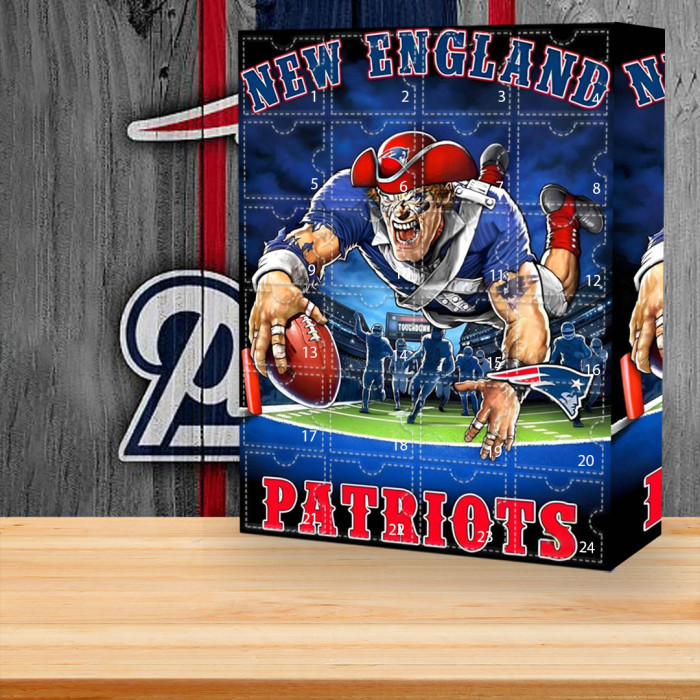 New England Patriots Advent Calendar -- The One With 24 Little Doors