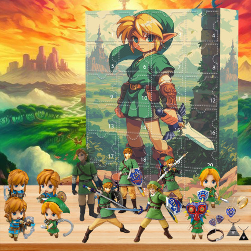 Zelda Advent Calendar -- The One With 24 Little Doors