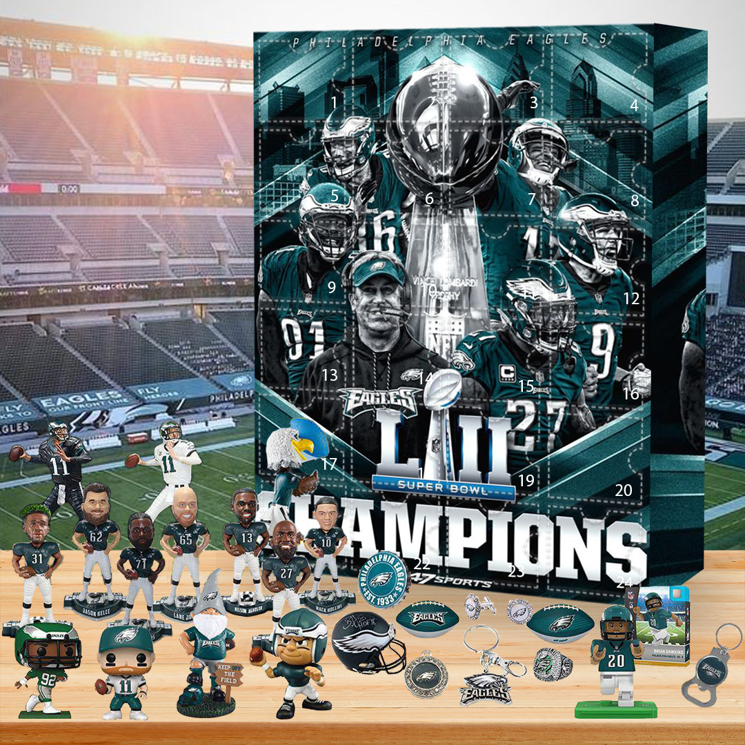 2024 Philadelphia Eagles Advent Calendar The One With 24 Little Doors