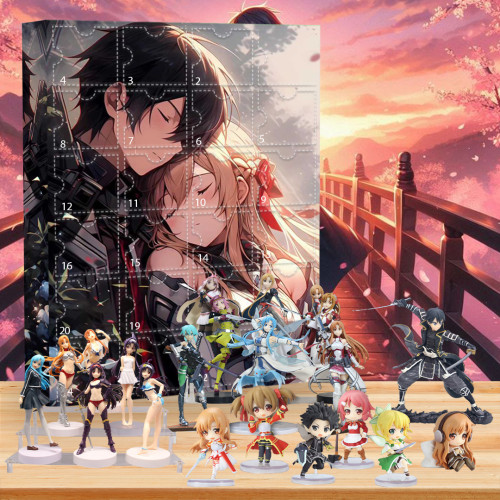 Sword Art Online Advent Calendar -- The One With 24 Little Doors