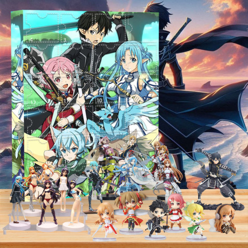 Sword Art Online Advent Calendar -- The One With 24 Little Doors