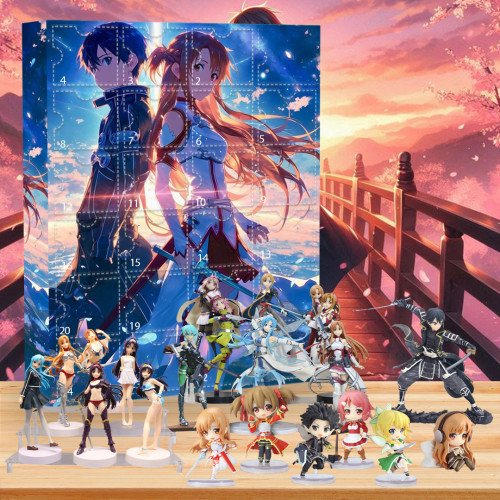 Sword Art Online Advent Calendar -- The One With 24 Little Doors