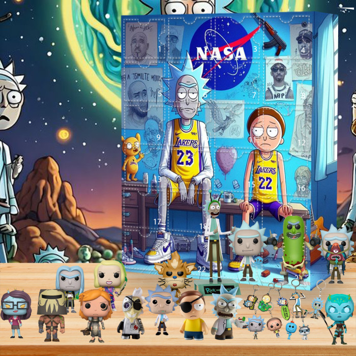 Rick and Morty Advent Calendar -- The One With 24 Little Doors