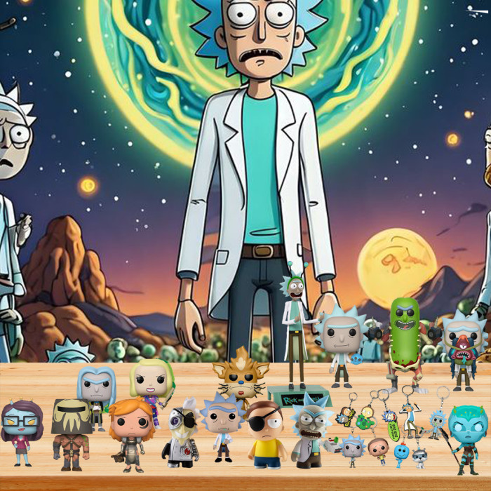 Rick and Morty Advent Calendar -- The One With 24 Little Doors