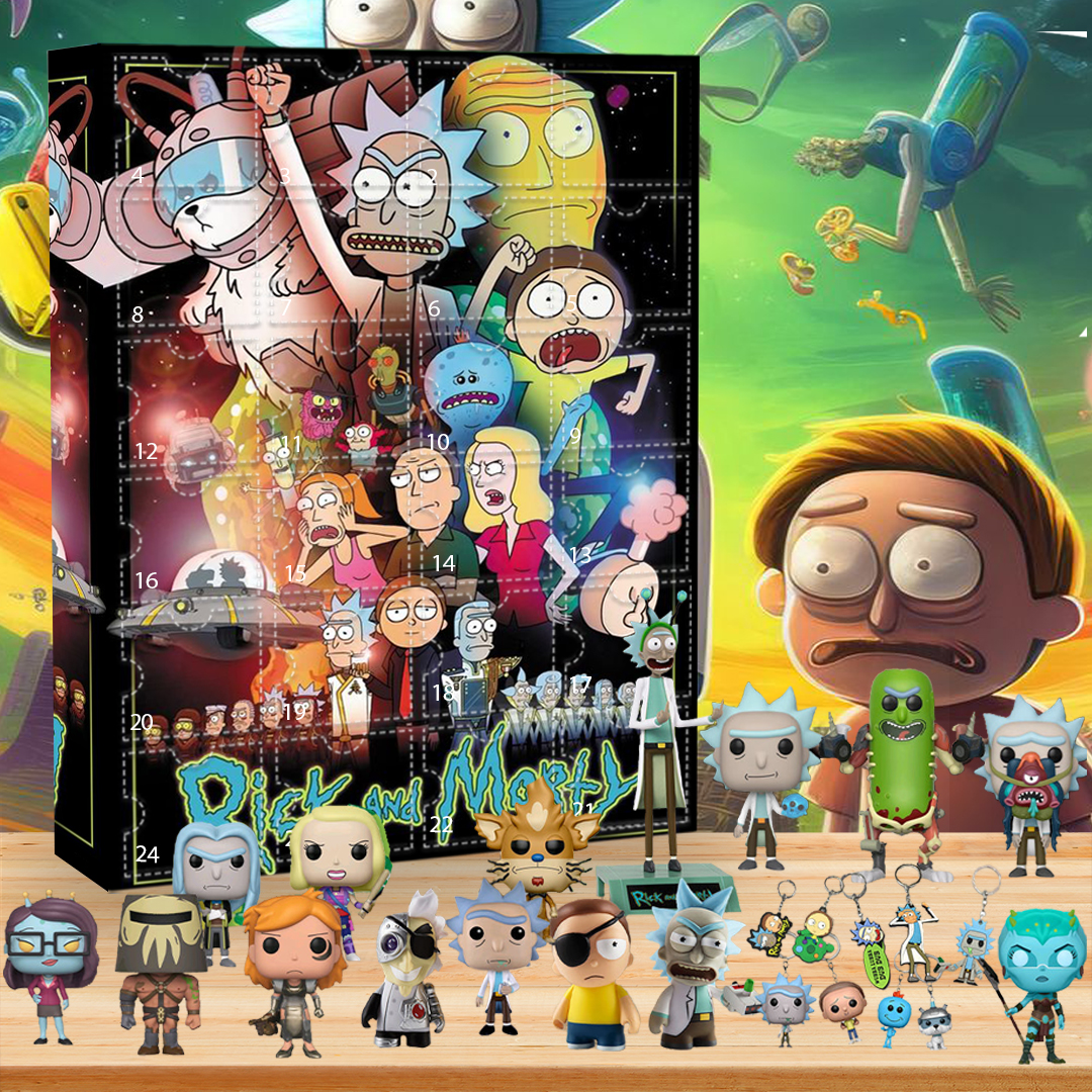 Rick and Morty Advent Calendar The One With 24 Little Doors