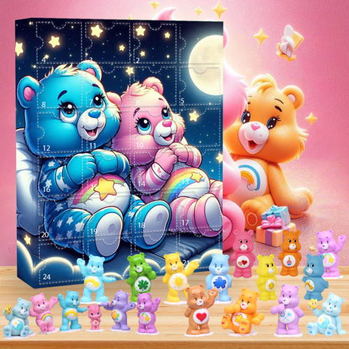 Care Bear Advent Calendar -- The One With 24 Little Doors