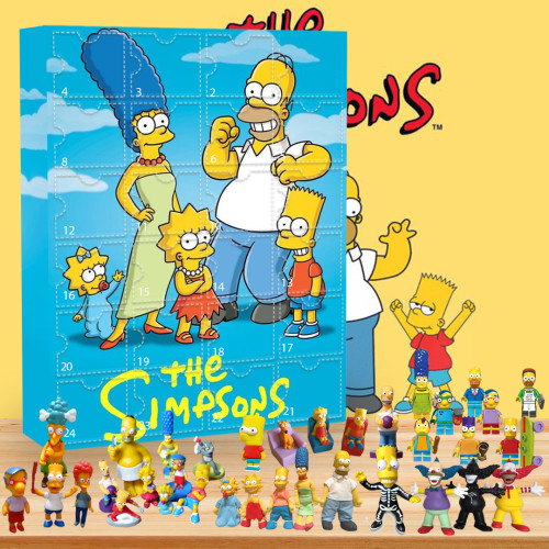 The Simpsons Advent Calendar -- The One With 24 Little Doors