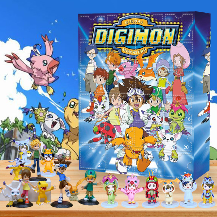 Digimon Advent Calendar -- The One With 24 Little Doors