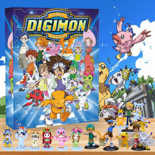 Digimon Advent Calendar -- The One With 24 Little Doors