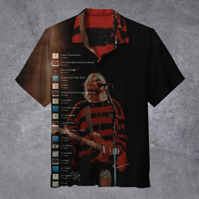 NIRVANA - |Unisex Hawaiian Shirt