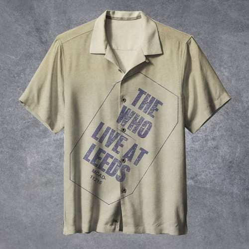 The Who - Live at Leeds |Unisex Hawaiian Shirt