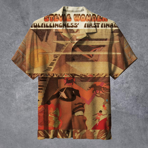 Stevie Wonder - Fulfillingness' First Finale |Unisex Hawaiian Shirt