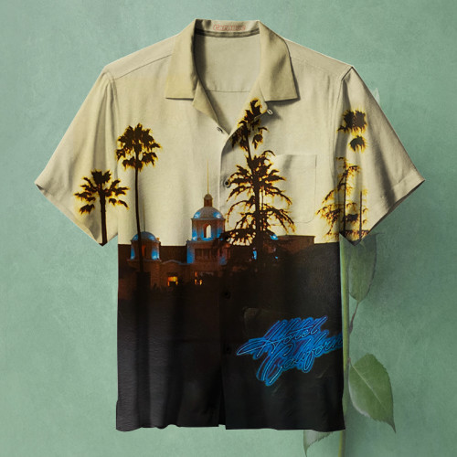 Eagles  - Hotel California |Unisex Hawaiian Shirt