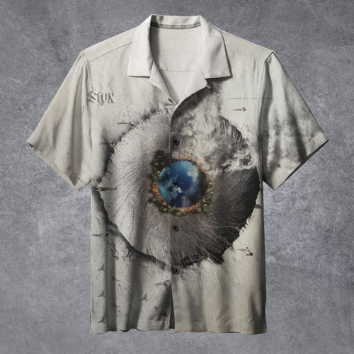 Styx - Crash Of The Crown | Unisex Hawaiian Shirt