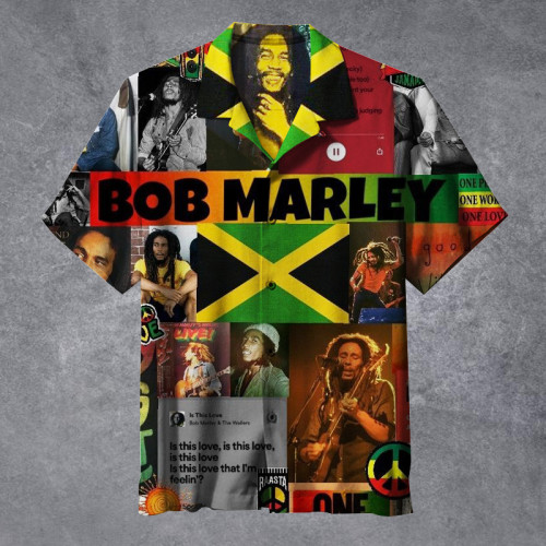 Bob Marley | Unisex Hawaiian Shirt