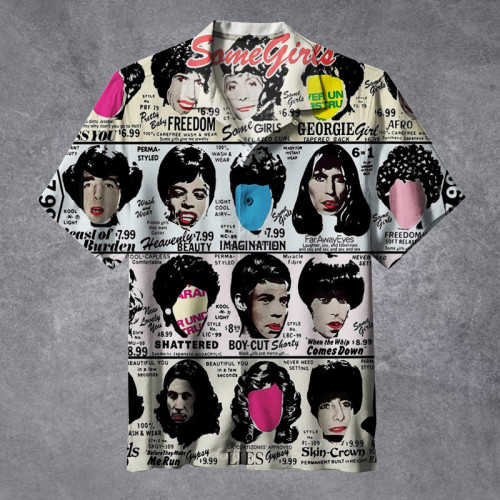 The Rolling Stones - Some Girls |Unisex Hawaiian Shirt