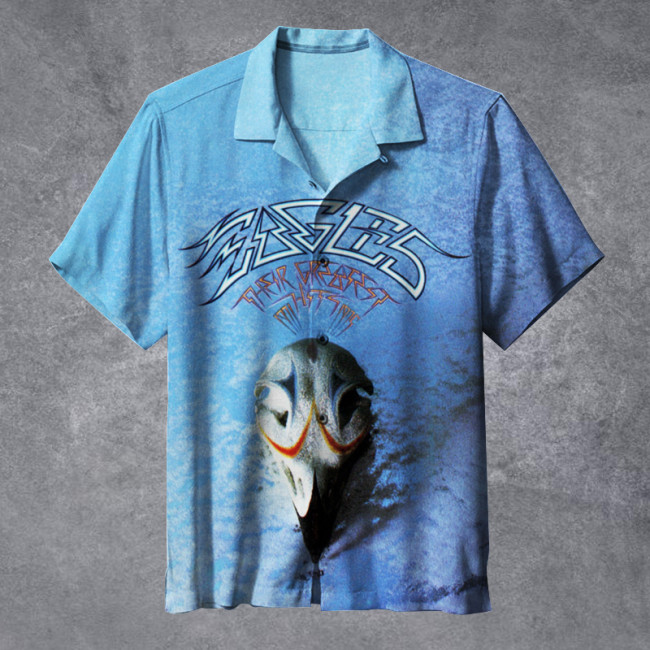 Eagles  - Their Greatest Hits Volumes 1 & 2 |Unisex Hawaiian Shirt