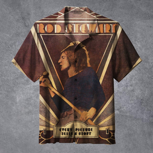 Rod Stewart - Every Picture Tells A Story | Unisex Hawaiian Shirt